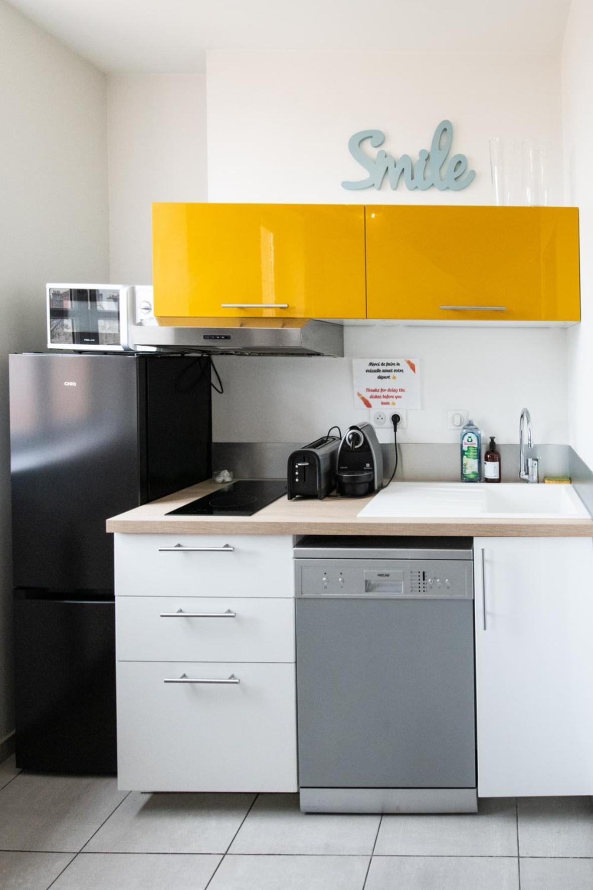 Duplex Scandinave A Cosy Et Calme - Lyon Part-Dieu Eksteriør billede